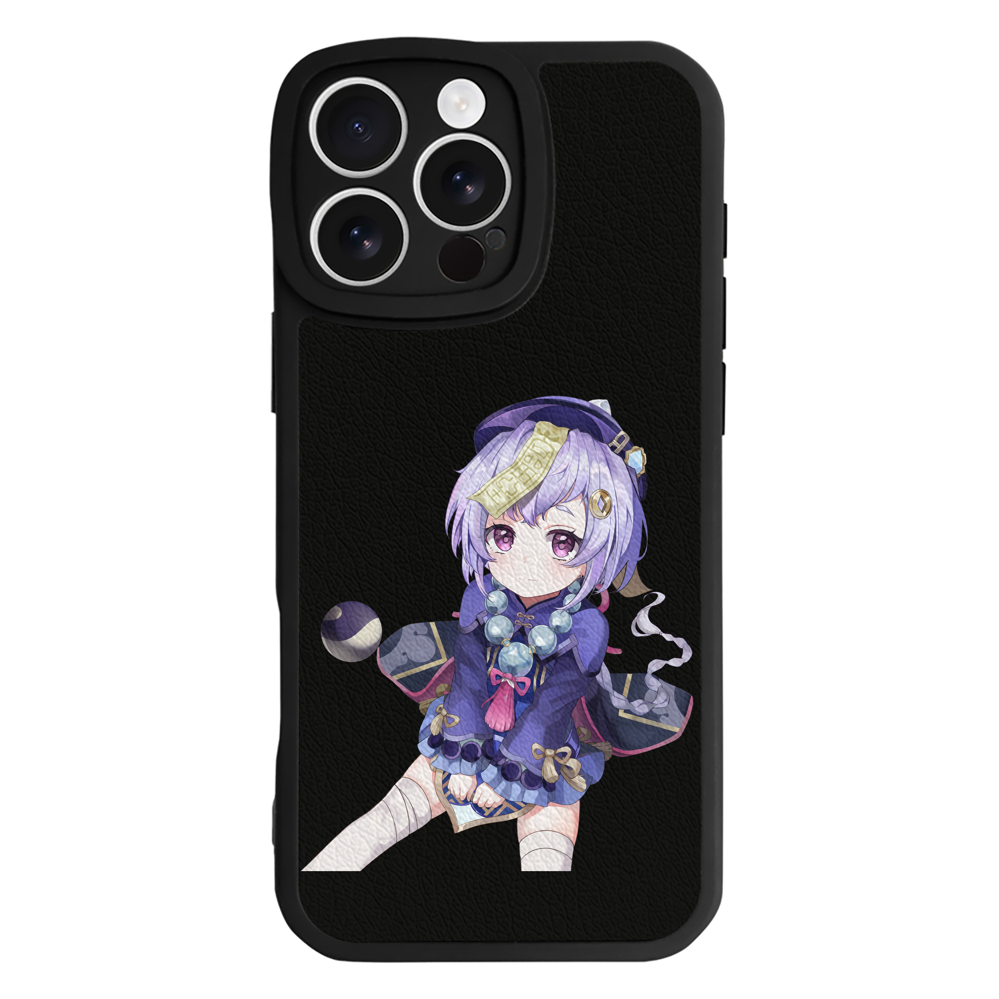 げんし神 七七 なな  genshin Nana 【iPhone 16シリーズ対応】シリコンスマホケース（レザー調） 材質：シリコン
